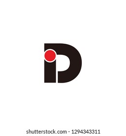 id letter vector logo