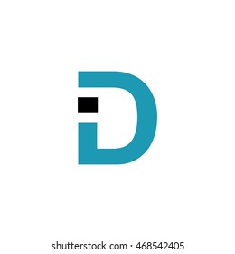 id letter vector logo