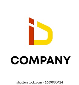ID logo design modern template