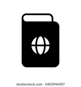 ID, Passport icon design template