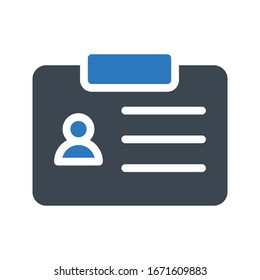 id vector glyph color icon 
