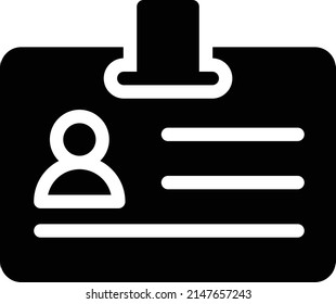 ilustración de id Vector en un fondo transparente. Símbolos de calidad premium. Icono vector glifos para concepto y diseño gráfico.