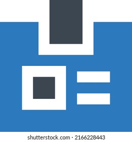 ilustración de id Vector en un fondo transparente.Símbolos de calidad premium.Icono vectorial de glifos para el concepto y el diseño gráfico.
