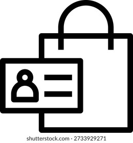 id Vector illustration on a transparent background. Premium quality symmbols. Thin line vector icons for concept and graphic design.
