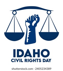 Día de los Derechos Civiles en Idaho Estados Unidos