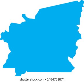 Idaho county map in state of Idaho