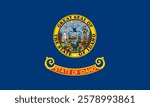  Idaho Flag, Flag of Idaho, USA