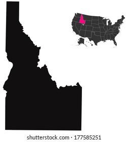 idaho map 