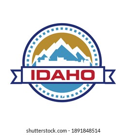 Idaho Skyline Logo Idaho Skyscraper Logo Stock Vector (Royalty Free ...