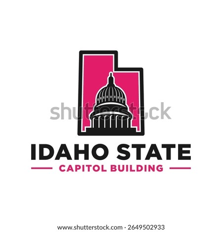 idaho state capitol building logo design