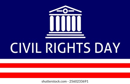 Idaho United States Civil Rights Day greeting card concept