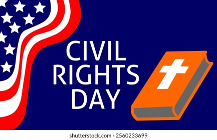 Idaho United States Civil Rights Day greeting card concept