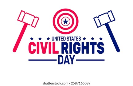 Idaho United States Civil Rights Day. This holiday-themed design is perfect for backgrounds, banners, greeting cards, posters with text inscription, Classic social media posts. Vector illustration