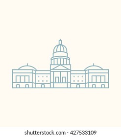 Idaho  Vector Illustration
