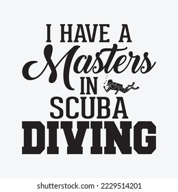 Idakoos I Have A Master in Scuba Diving