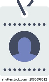 id-card icon vector illustration logo style