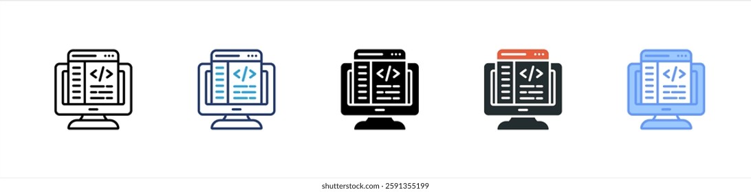 Ide Icon Element For Design