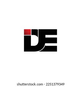 IDE letter monogram logo design vector