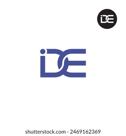 IDE Logo Letter Monogram Design