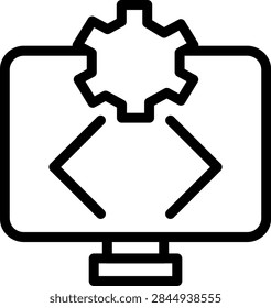 IDE Vector Design Icon Style