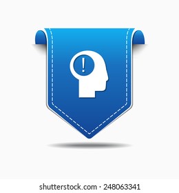 Idea blue Vector Icon Design