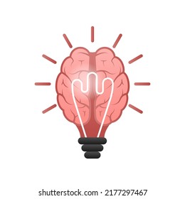 Idea cerebro. Pensamiento creativo. Idea, solución. Positivo, motivación.