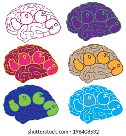 Idea Brain Ã¢Â?Â? Illustration