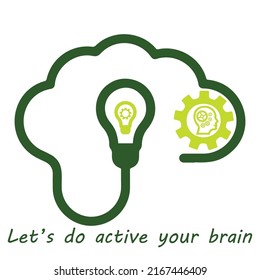 idea brain life science concept ecology technology think lamp