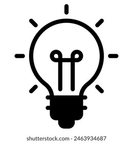 Idea Brainstorm icon can be used for web, app, infographic, etc