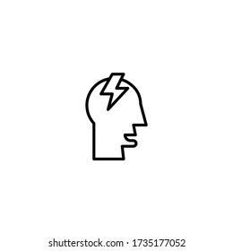 idea brainstorm icon vector illustration