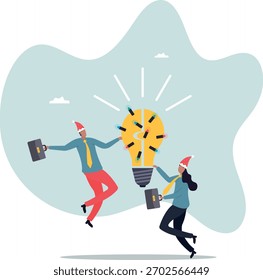Lluvia de ideas, cooperación o colaboración para obtener soluciones, trabajo en equipo o reuniones de equipo para desarrollar ideas juntos, concepto de participación de los empleados, sobre un hombre y su vida.