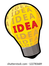 idea bulb concept