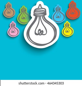 Idea Bulb Concept