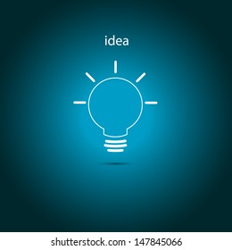 idea, bulb icon