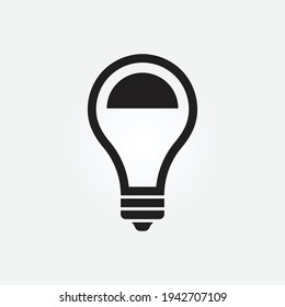 idea bulb icon design vector 