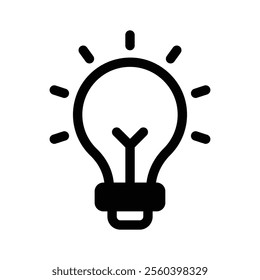 Idea bulb vector design easy to use and download