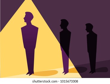 Idea business concept with 3D letters