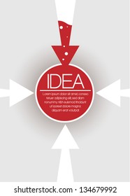 Idea Business Concept Background
