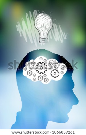 the idea came up with a concept. illustration for your design