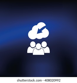 Idea came to the head, business idea, start-up, solution, inspiration. Flat design illustration. Problem solving.