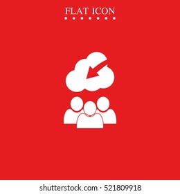 Idea came to the head, business idea, start-up, solution, inspiration. Flat design illustration. Problem solving.