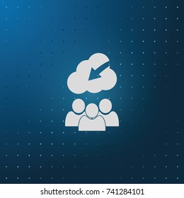 Idea came to the head, business idea, start-up, solution, inspiration. Flat design illustration. Problem solving.