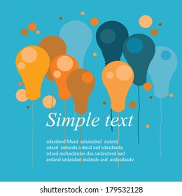 Idea charging vector illustration