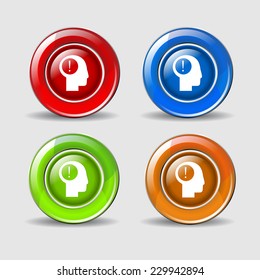 Idea Colorful Vector Icon Design