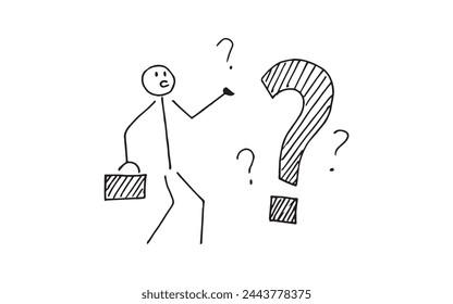 idea. idear. buscar. preguntar. preguntar. vector. sobre fondo blanco. humano. personas. la mente. El cerebro. Vamos.