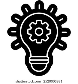 Ideenkonzept Brainstorm Glühbirne