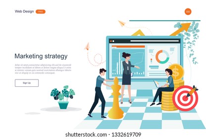 Idea concept for business analysis and brainstorm teamwork, creative innovation, consulting, financial report and project management strategy. Vector illustration.