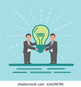 Idea. Concept business vector illustration.