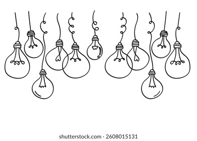 Idea concept, creative bulb sign, innovations. Keep it simple business concept for project management, marketing, creativity