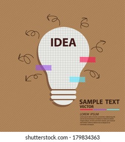 idea concept vector illustration